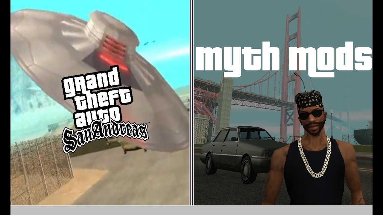 GTA SA Myth Mods | Aliens, Ghosts and More