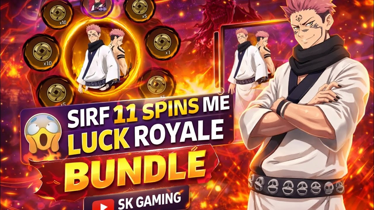 NEW SUKUNA BUNDLE 1 SPIN TRICK 🔥 - SUKUNA RING EVENT MEIN KITNA DIAMOND LAGEGA | FREE FIRE NEW EVENT