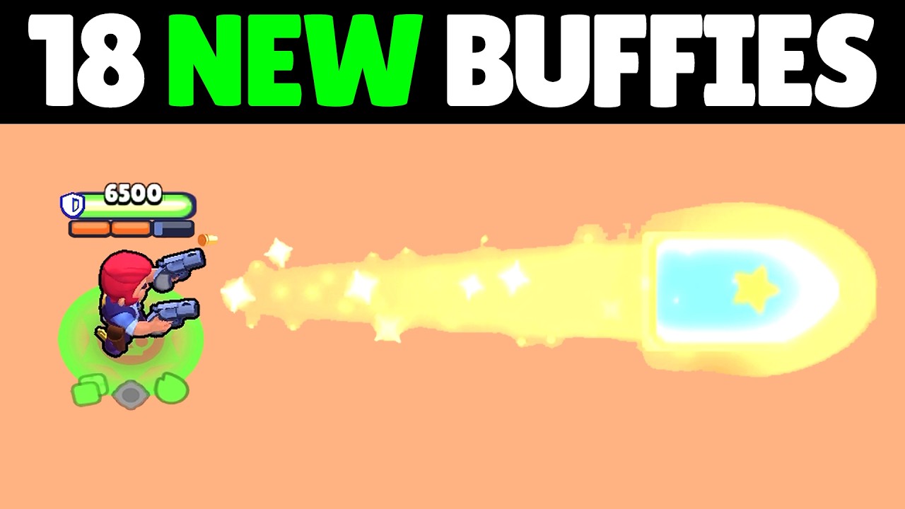 All 18 New Buffies EXPLAINED in Brawl Stars! (New Update)