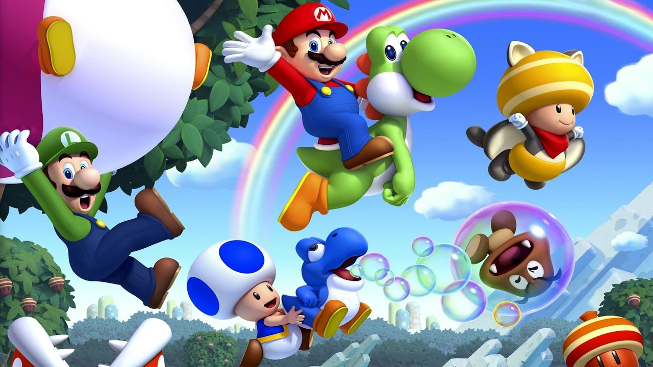 New Super Mario Bros. U Deluxe Gameplay Walkthrough – Part 10 (Full Game 100%)