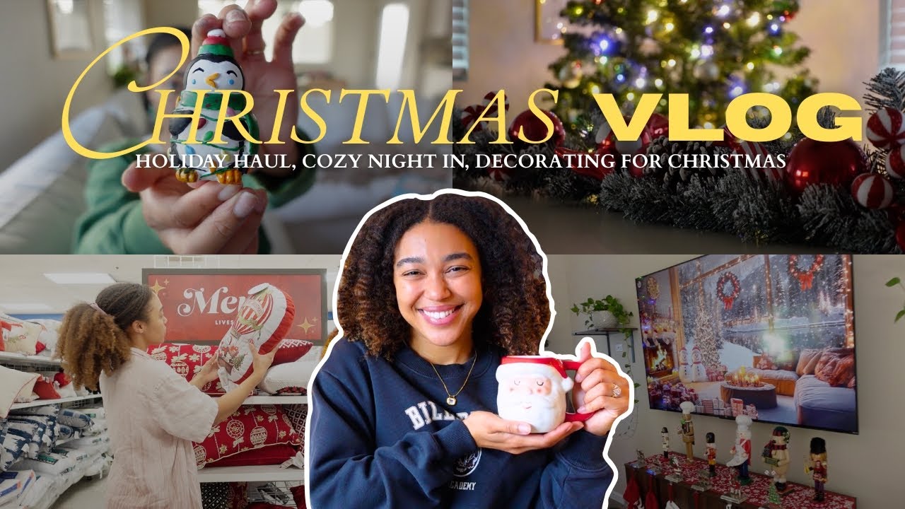 Настраиваемся на праздничное настроение🎄🎅🏾: покупки, выпечка, украшение дома и многое другое!