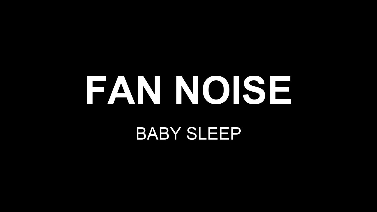 Fan Noise for Baby Sleep | Steady Comfort Sound | 10 Hours
