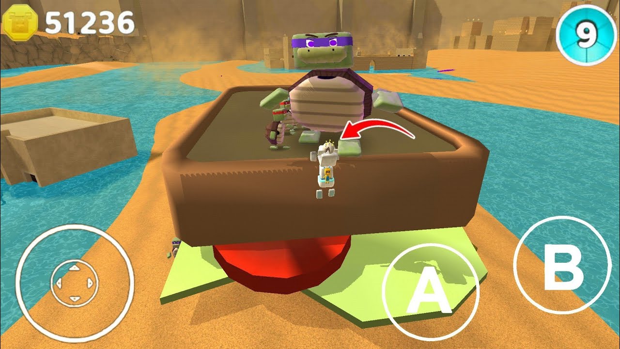 NINJA TURTLE SANDWICH🥪-Super Bear Adventure Walkthrough Gameplay