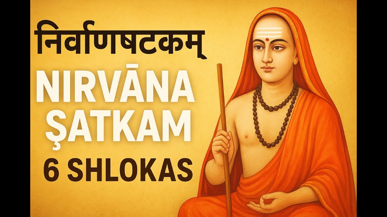 Nirvana Shatkam (Atma Shatkam)– The Ultimate Advaita Vedanta Stotra | by Adi Shankaracharya