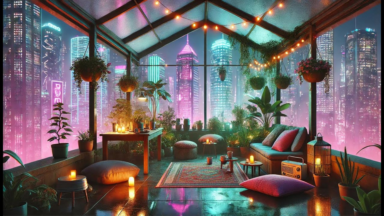 Where the heart rests🌌🌿 | LOFI Vaporwave Mix To Relax, Study, Sleep