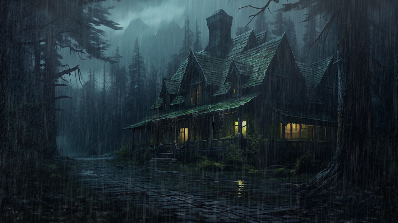 Deep Forest Rain at Night | Natural Sounds for Calm Mind, Stress Relief and Peaceful Sleep