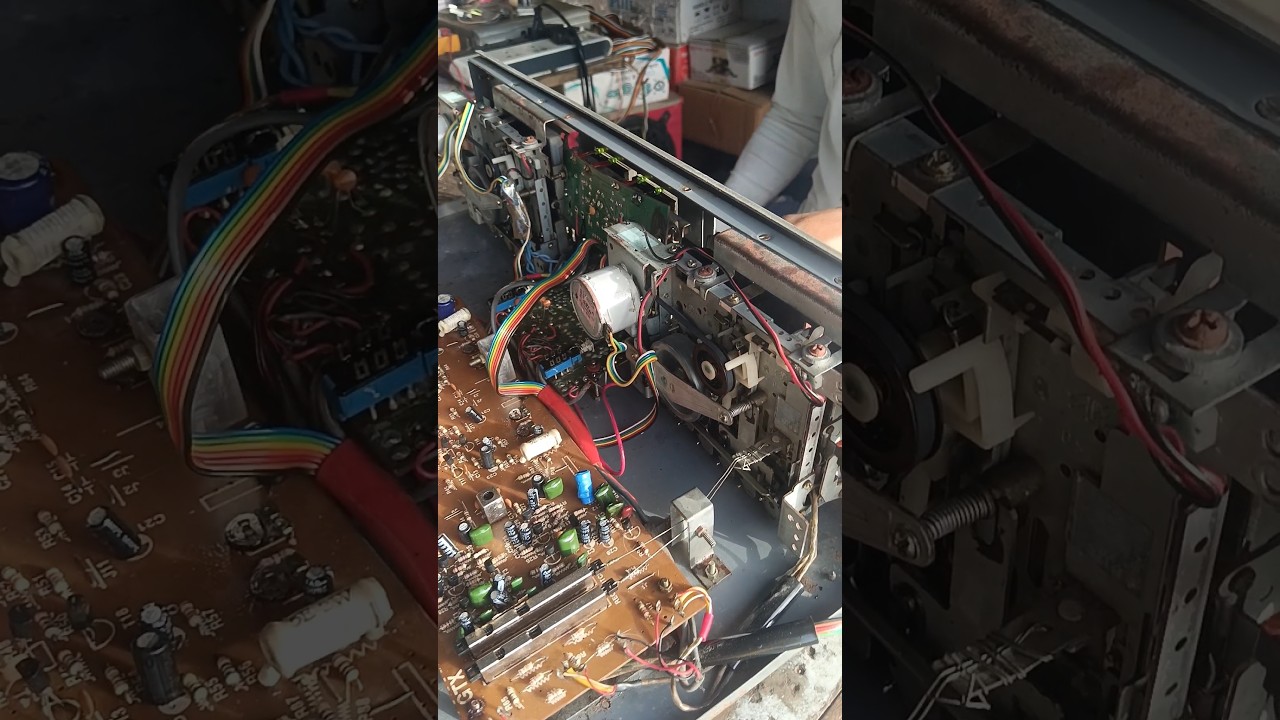 GTX DOUBLE CASSETTE STEREO DECK AMPLIFIER REPAIRING CENTRE 👉📱7742853435 