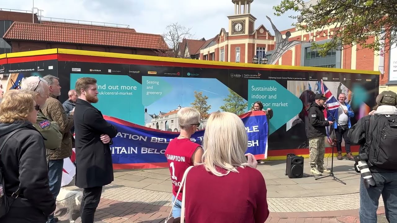 RAF Scampton: 'Nationalist' protest over refugee plans