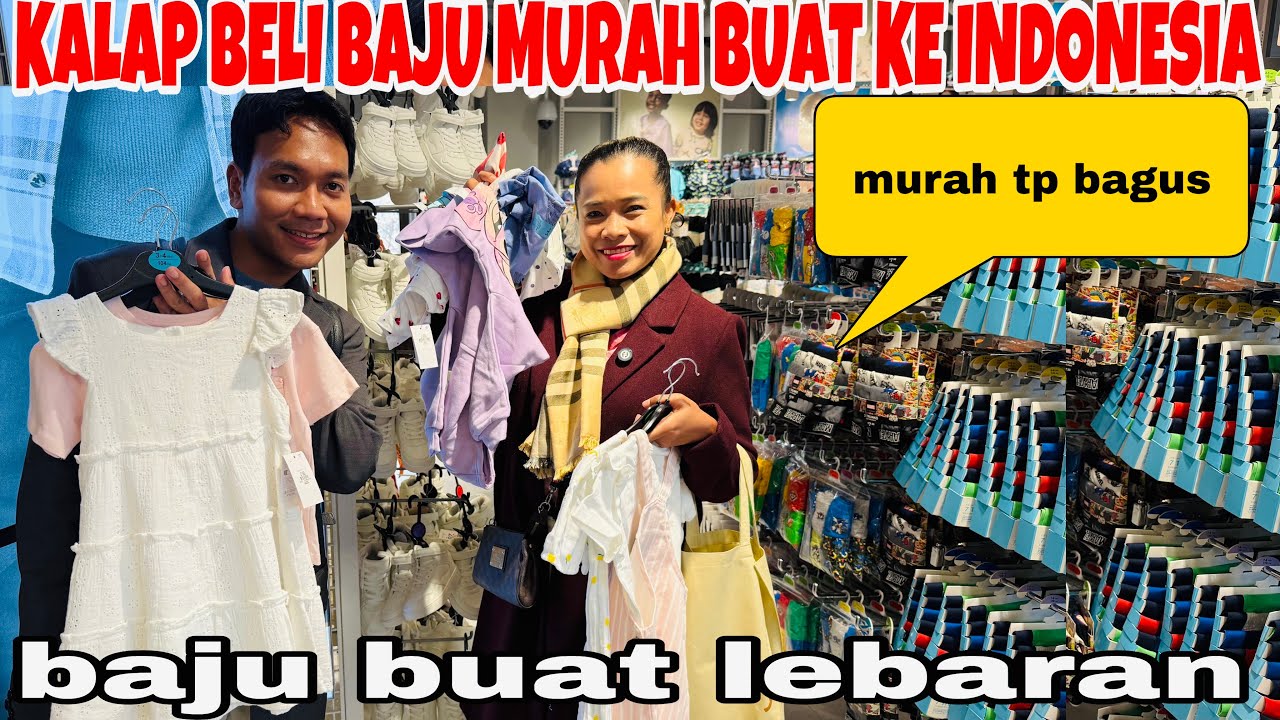 BELANJA BAJU ELSA BUAT LEBARAN DI INDONESIA MURAH MERIAH,PAMITAN KE MY BESTIE ‼️