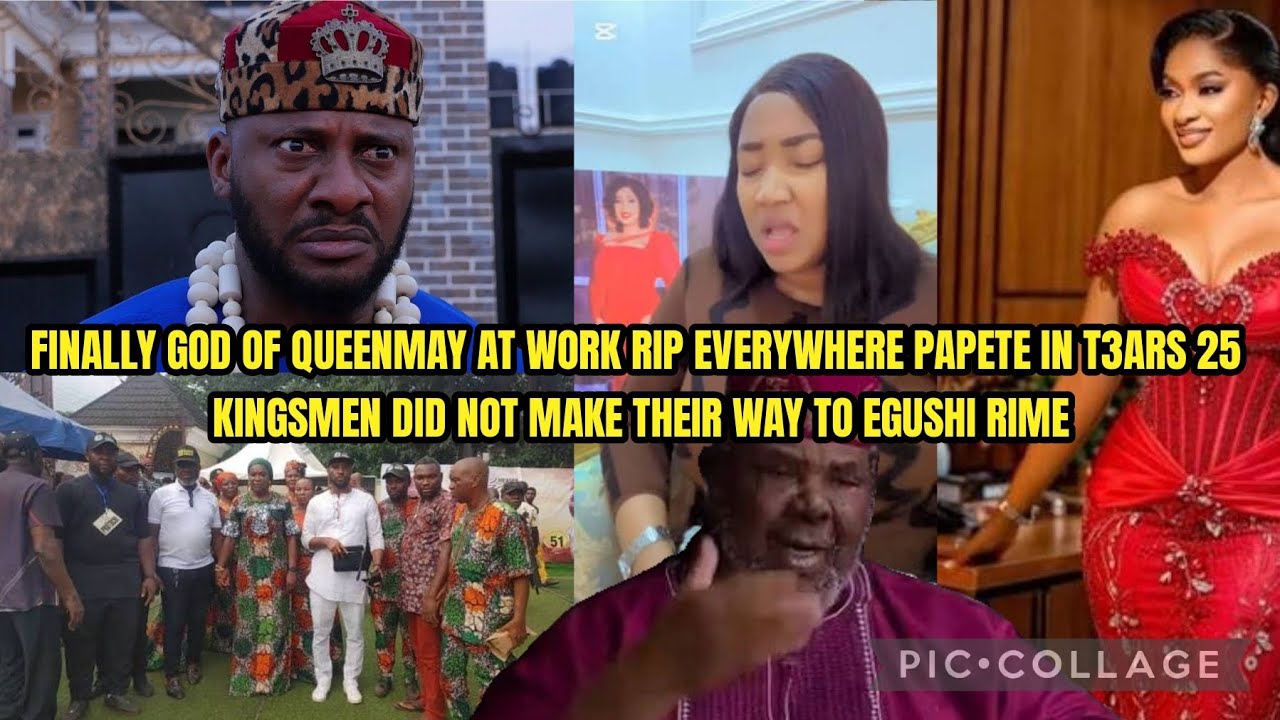 FINALLY GOD OF QUEENMAY AT WORK RIP EVERYWHERE PAPETE IN T3ARS 25 KINGSMEN DID NOt GO 2 EGUSHI RIME