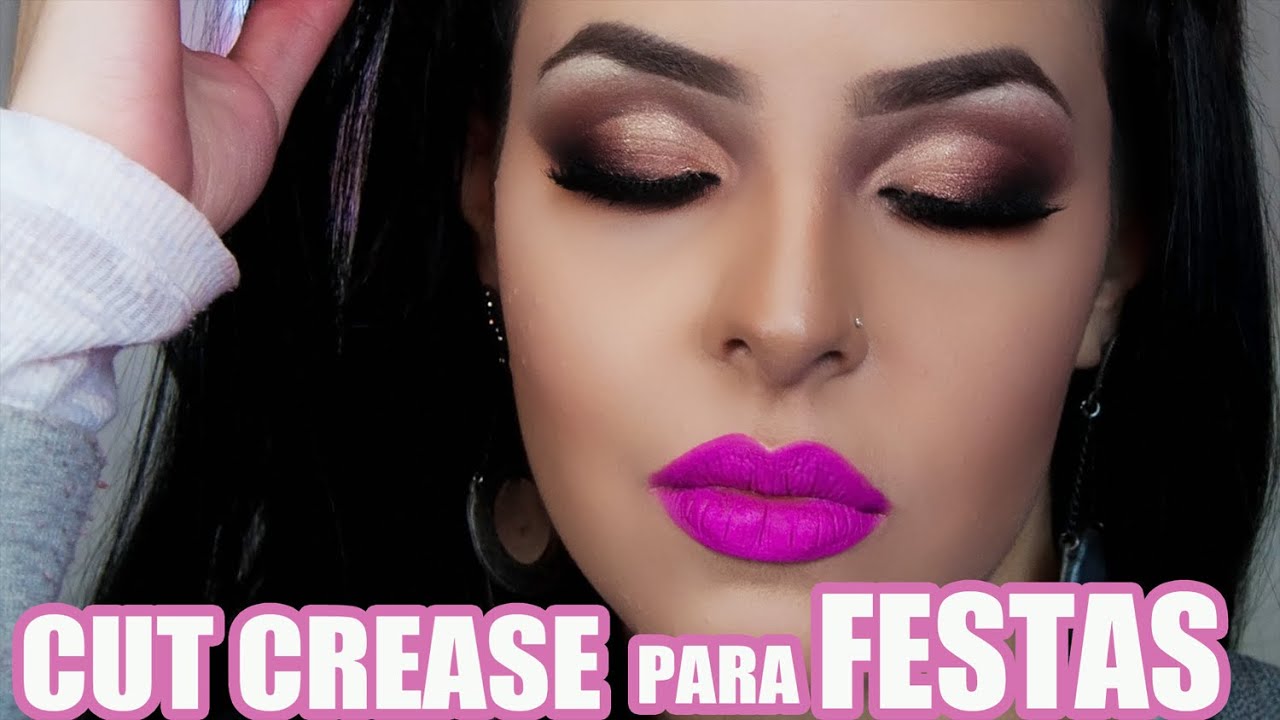 Cut Crease para Festas - Tamiris Sindice