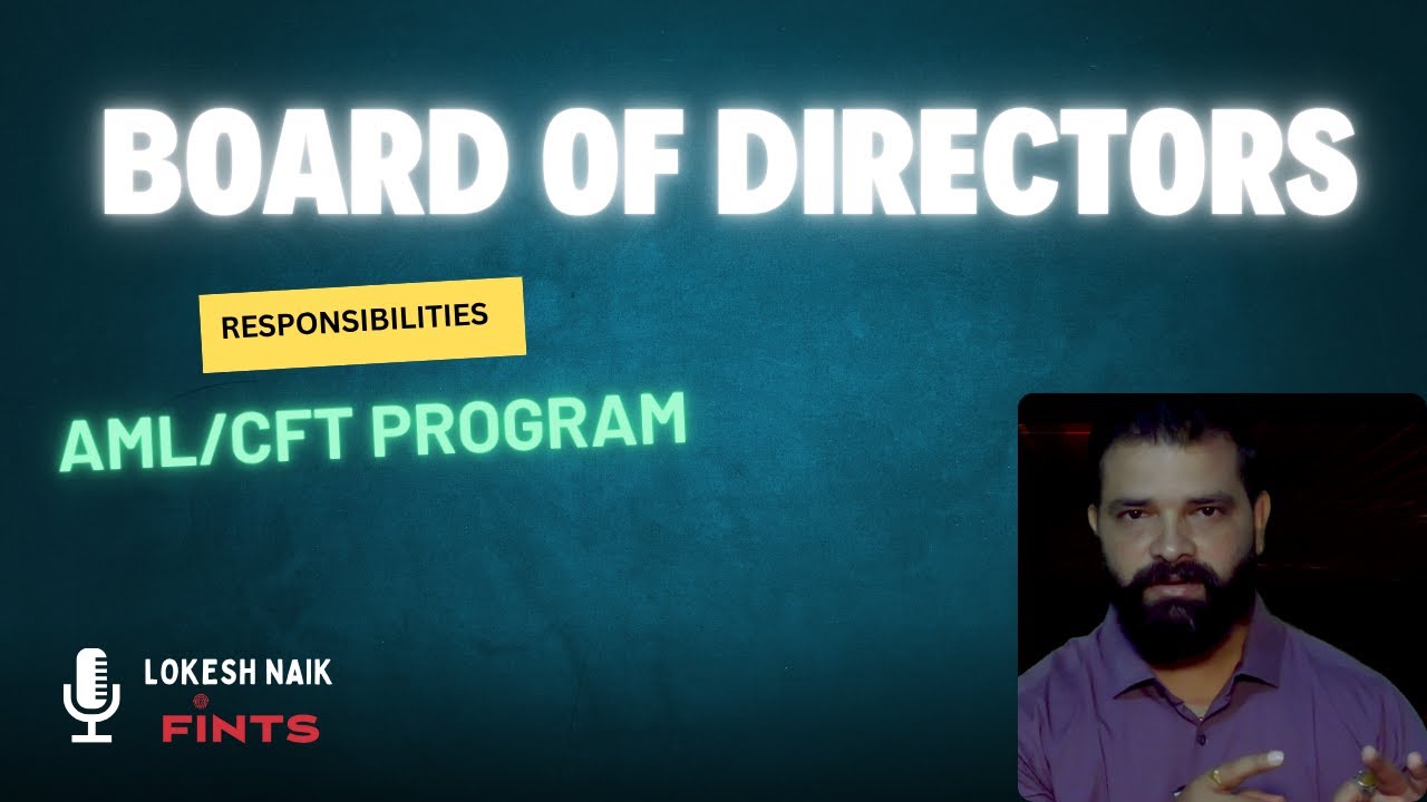 Board of Director's Responsibilitities in Compliance