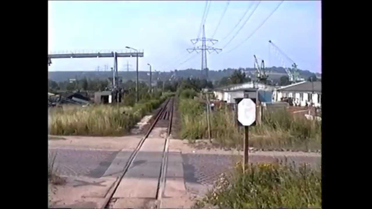 Führerstandsmitfahrt Elbgeländebahn Heidenau