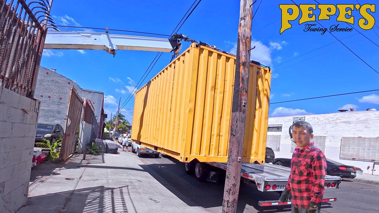 "Simple" Container Transport Turns Into a Nightmare