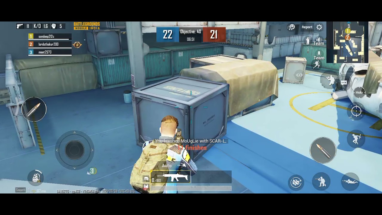 Hanger map TDM bgmi