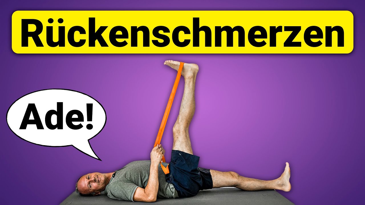 Diese Uebungen lösen Rückenschmerzen sofort