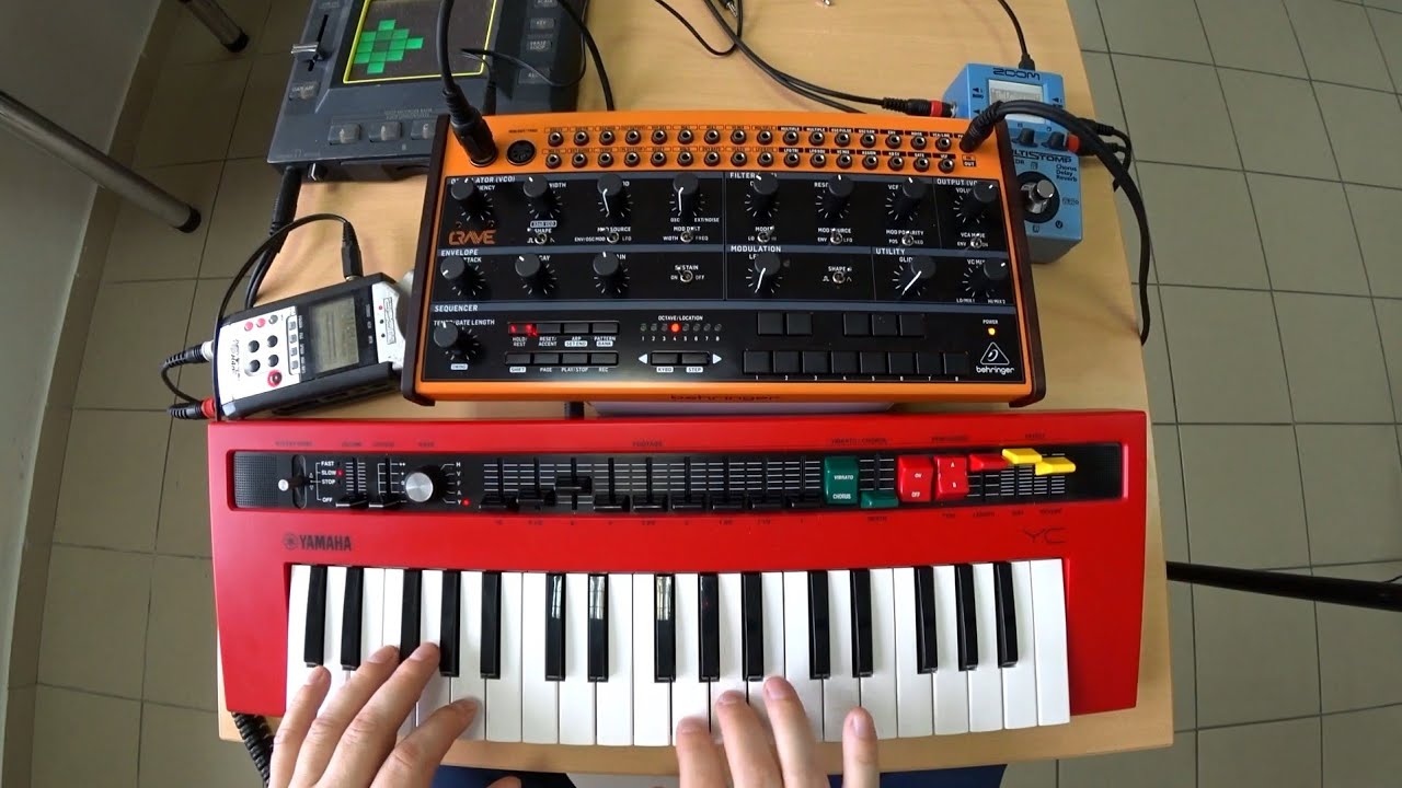 Синтезатор Behringer Crave Обзор/Демонстрация/Распаковка/Overview/Demonstration/Unpacking