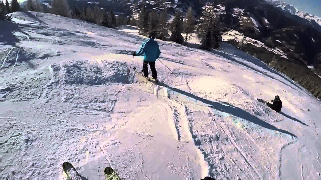 Skifahren in snow space Flachau Teil 3