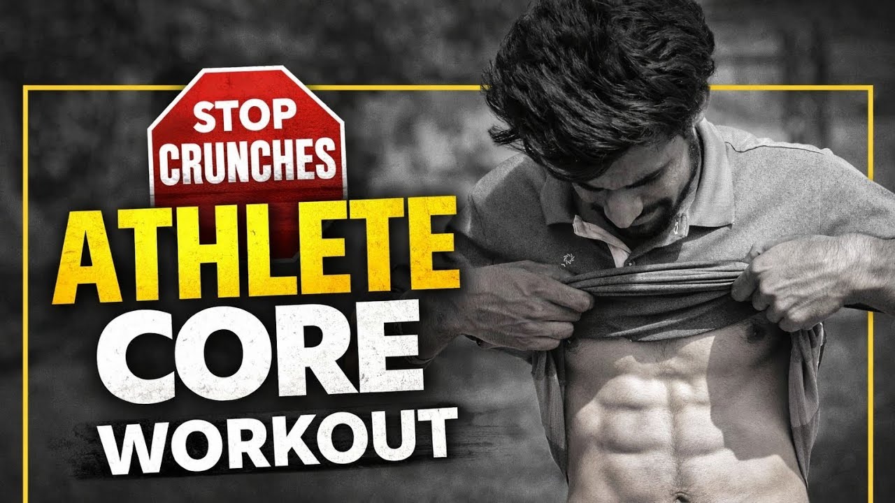 Athlete core workout 🔥 train like pro 😎