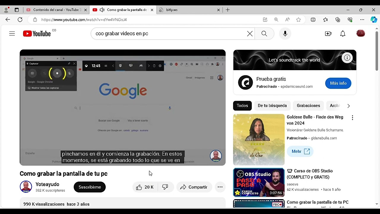 pov&acute;yo aprendiendo a grbar video me apoyan