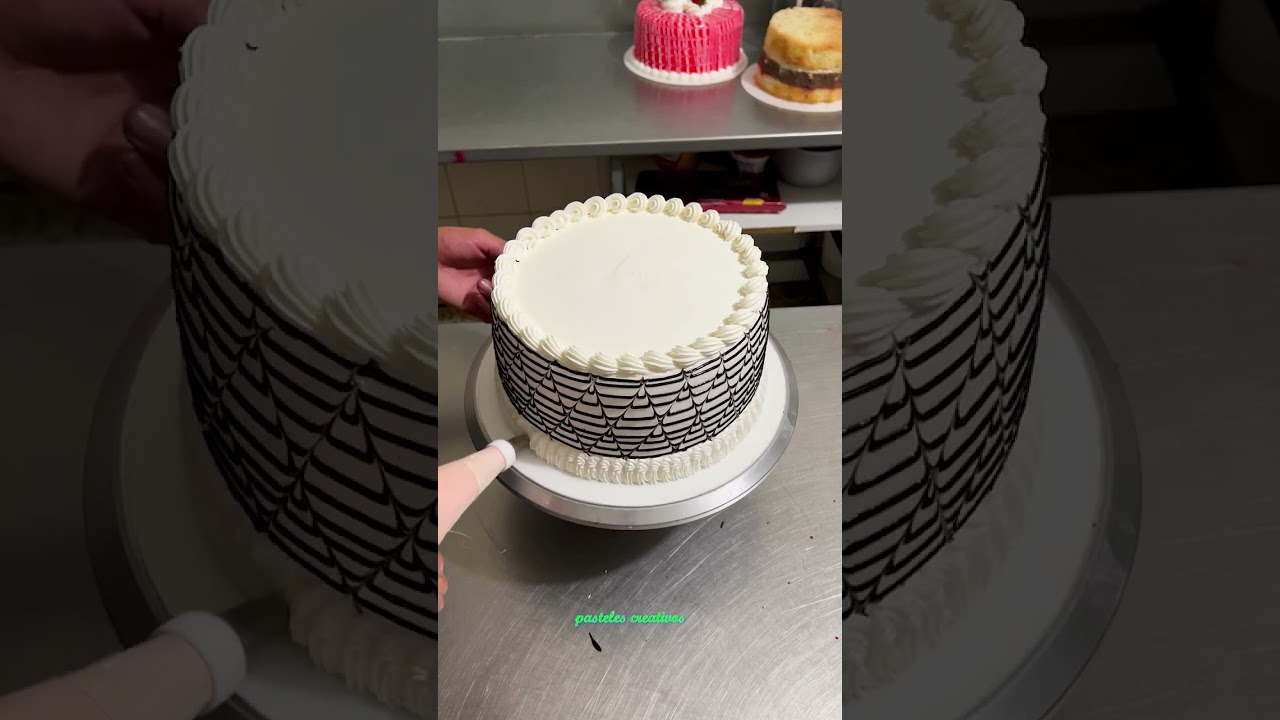 decoracion de pastel super economico
