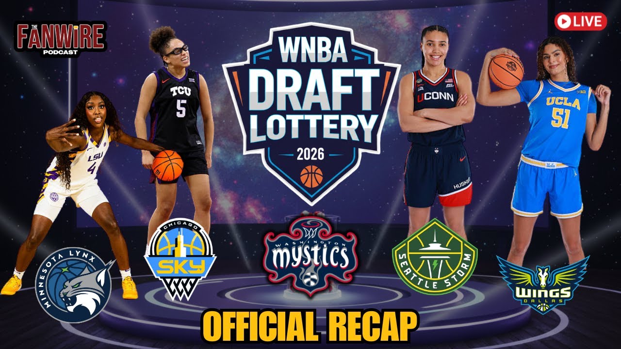 THE WASHINGTON MYSTICS GOT WHAT?! 😱 WNBA Draft Lottery 2026 Outcome Live Reaction 📱