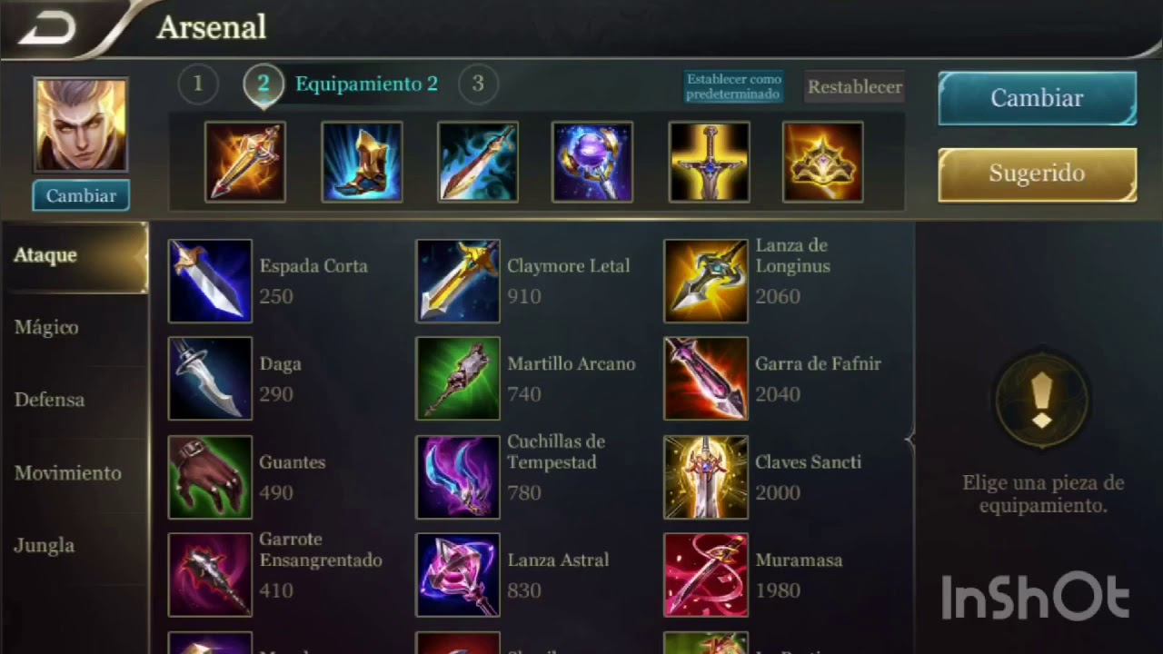 Tulen Jungle Best Build | Arena Of Valor | lucianoooo__