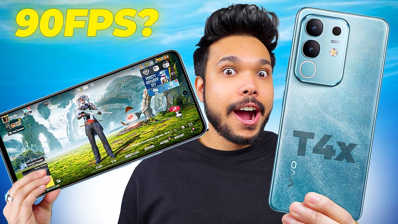 vivo T4x Bgmi/Gaming Extreme Test 🔥