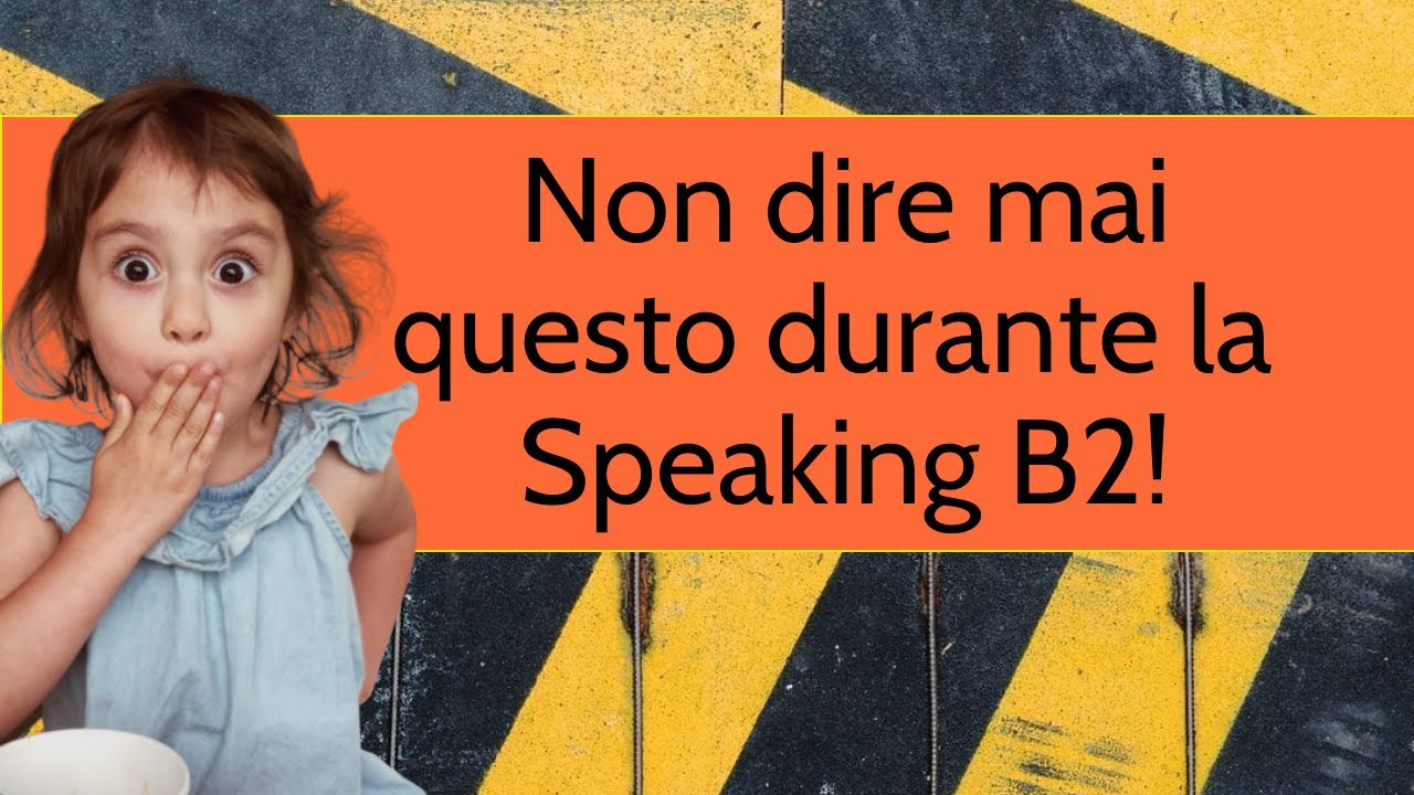 Cambridge First Speaking B2. Vuoi una dritta per aumentare il tuo punteggio? #inglese #B2 #Speaking