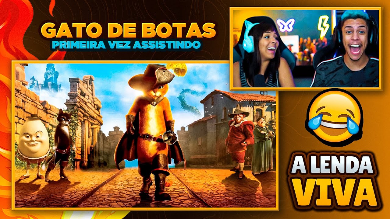 Gato de Botas 1 | [React em Casal] 🔥