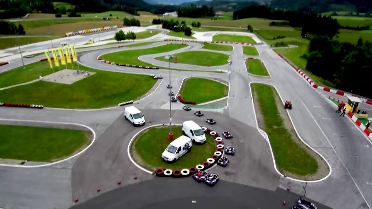 [Xiaomi Mi Drone 4k][1440p] Go Kart Race Mail 2017 Krankenhaus der Barmherzigen Brüder St. Veit/Glan