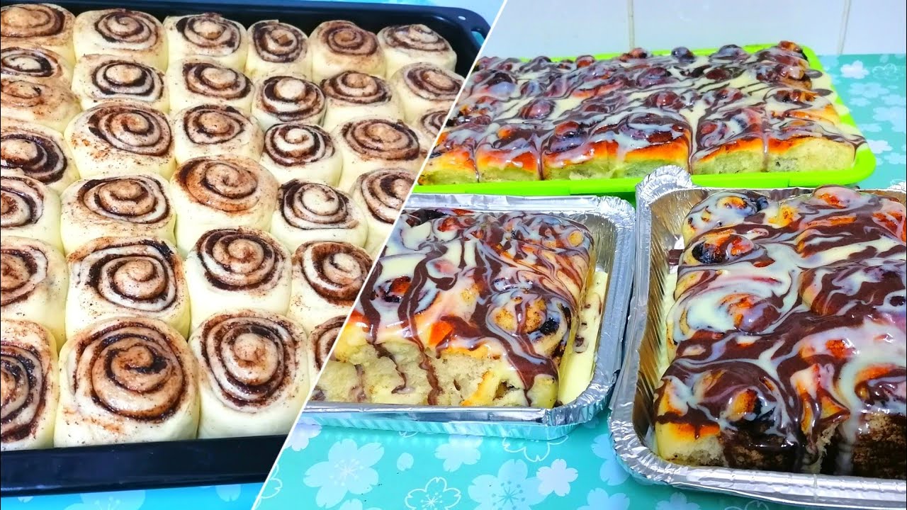 Resep Roti Paling Enak‼️CINNAMON ROLL ARAB Takaran 1kg!!