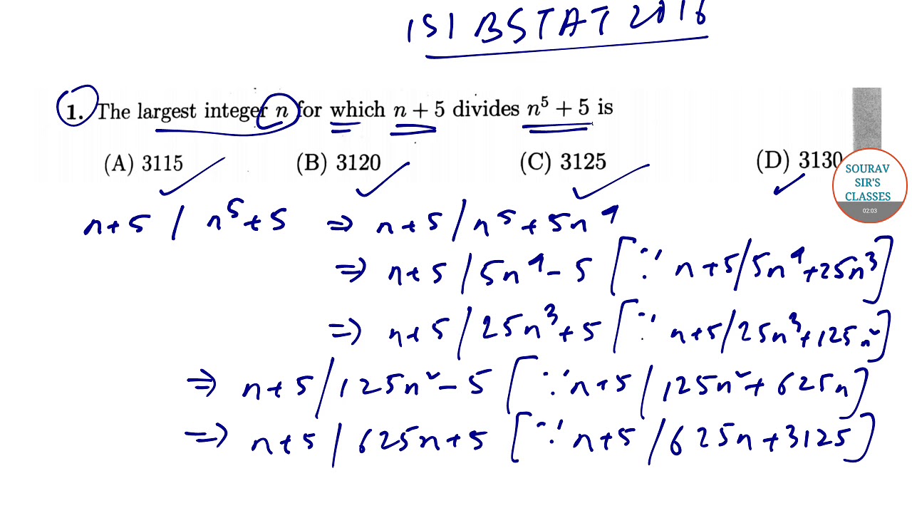 ISI B,Stat| Important Previous Year Questions Full Analysis With new & time saving methods & Formula