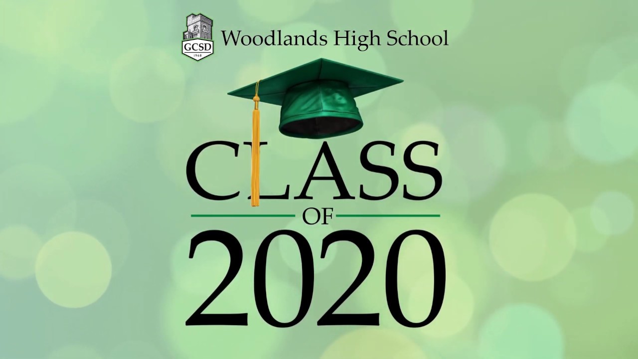 2020 Woodlands Graduation Photo Collage