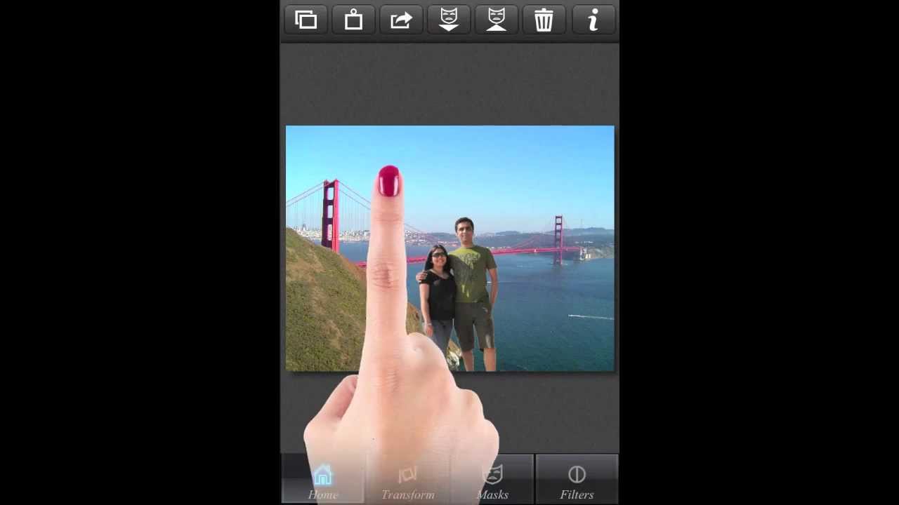 Superimposing on different backgrounds