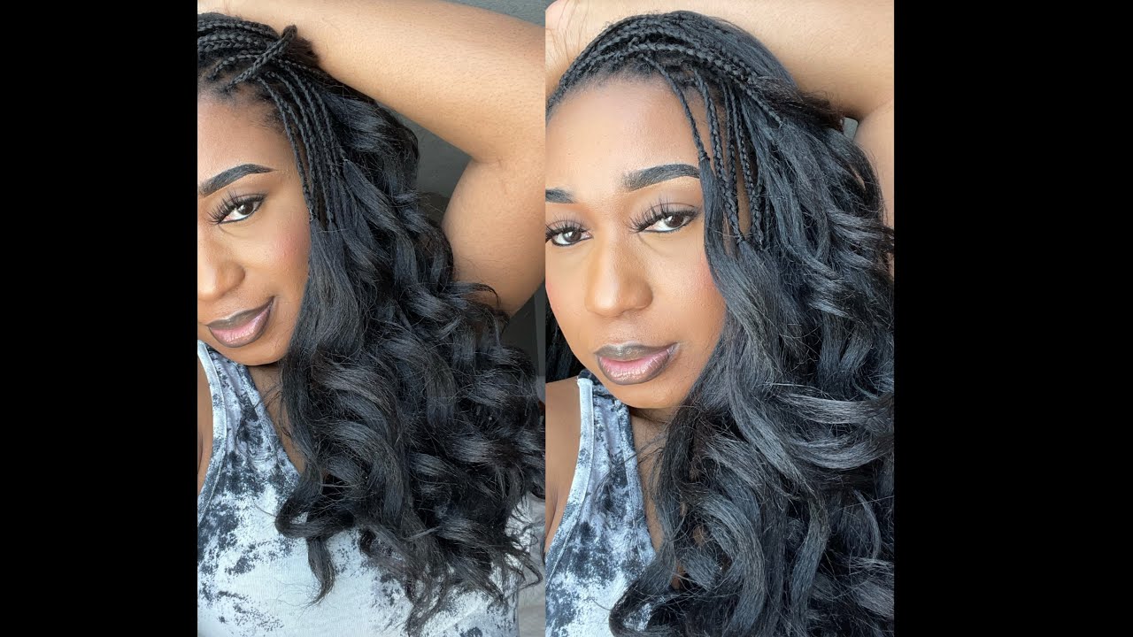 Knotless Goddess Tree Braids* Zoe Kravitz Braids * Using KIMA BRAIDS synthetic hair