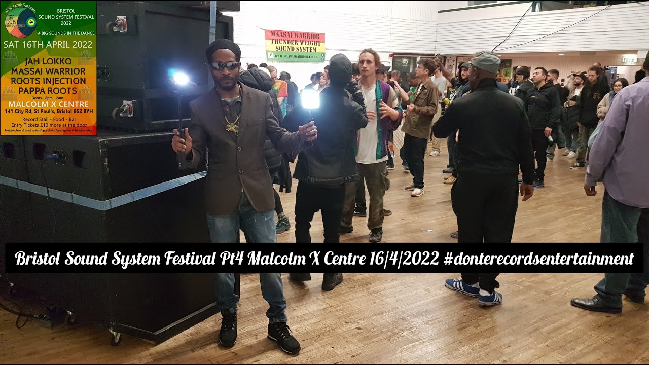 Bristol Sound System Festival Pt4 Malcolm X Centre 16/4/2022 #donterecordsentertainment #bristol ❤💛💚