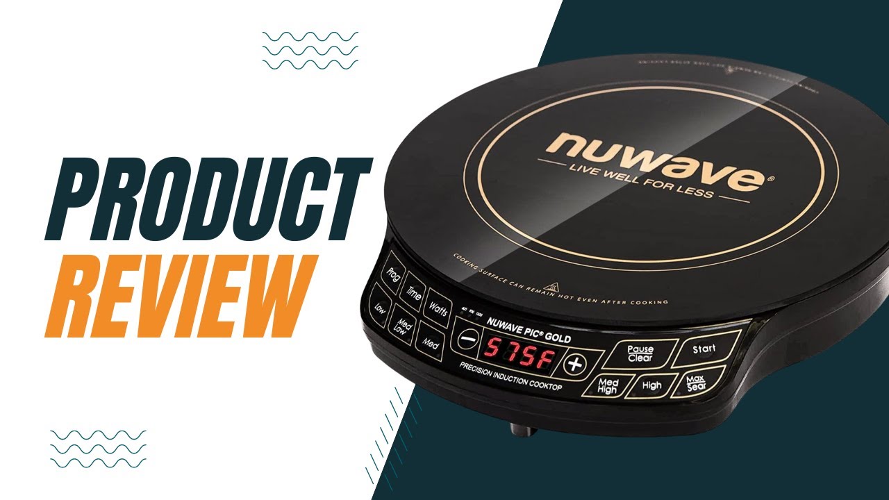 Обзор индукционной варочной панели NuWave Gold Precision | Портативная варочная панель для точног...
