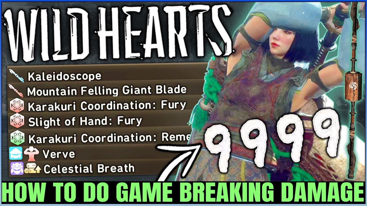 This is OP - Best Karakuri Staff Build - Weapon & Armor Skills Guide - Highest Damage - Wild Hearts!