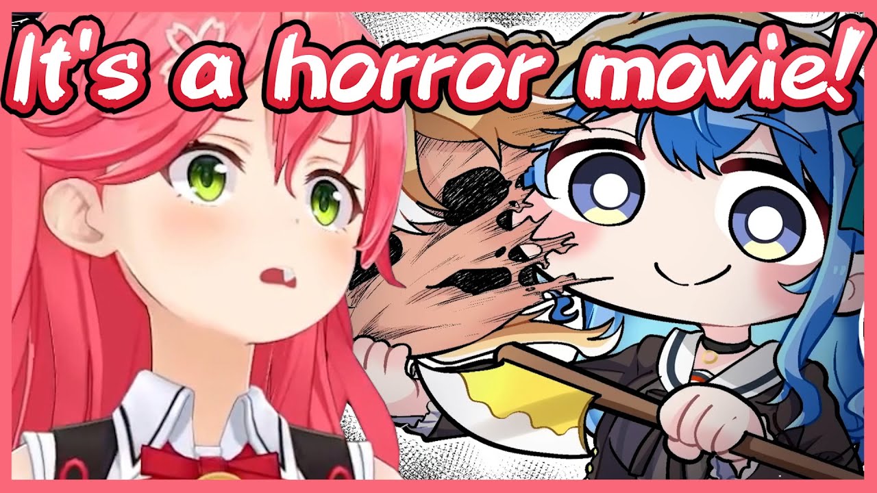 Miko Reacts To Komainu's Psycho Suisei Animation 【 Hololive / Eng Sub 】