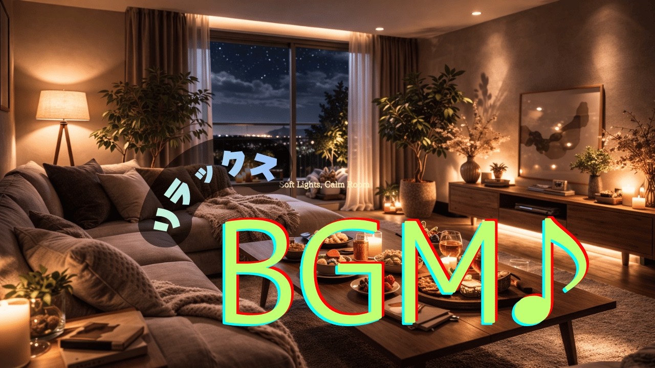 【1時間】夜のピアノBGM ー1日の終わりに聴く、静かなBGMー