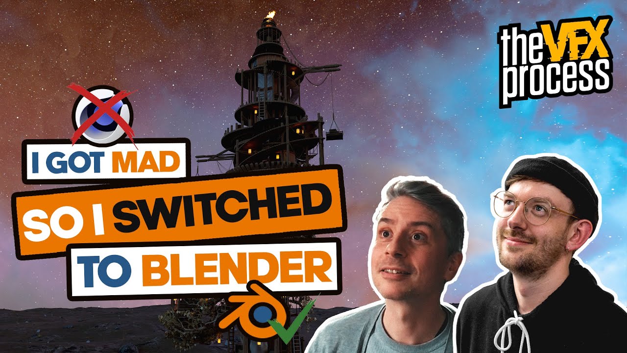 Why I Switched To BLENDER From CINEMA 4D | Anthony Jegu | VFX Podcast #18