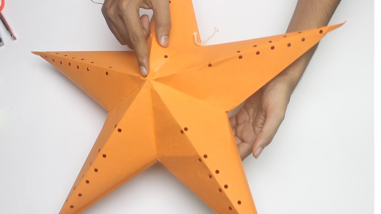 DIY How to make Star Lantern Kandil For Diwali & Christmas Decoration