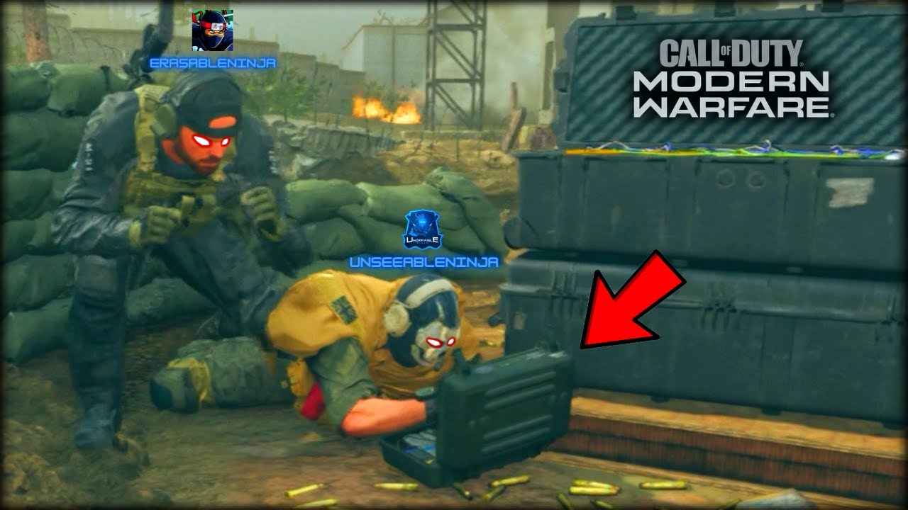 The Ultimate Ninja Squad in Modern Warfare! (Double Cross Map, Trolling Noobs) Ft. ErasableNinja