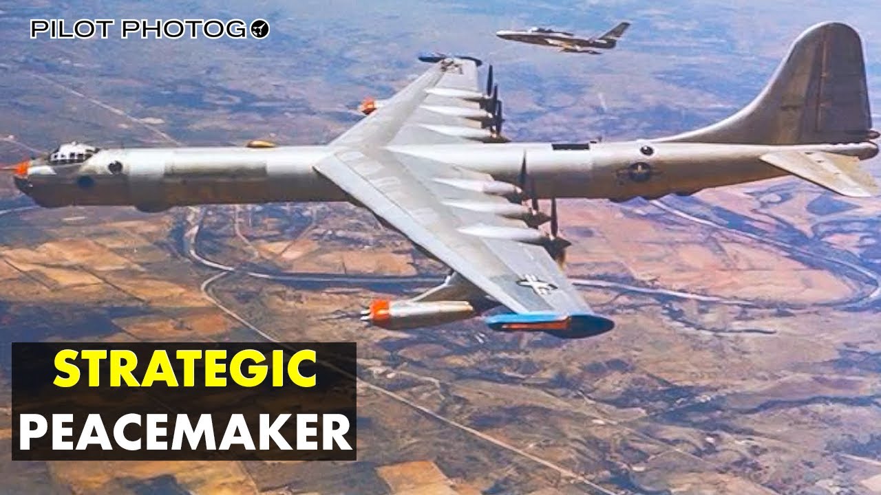 This Giant Plane Changed Everything in the 1950s! B-36 Peacemaker