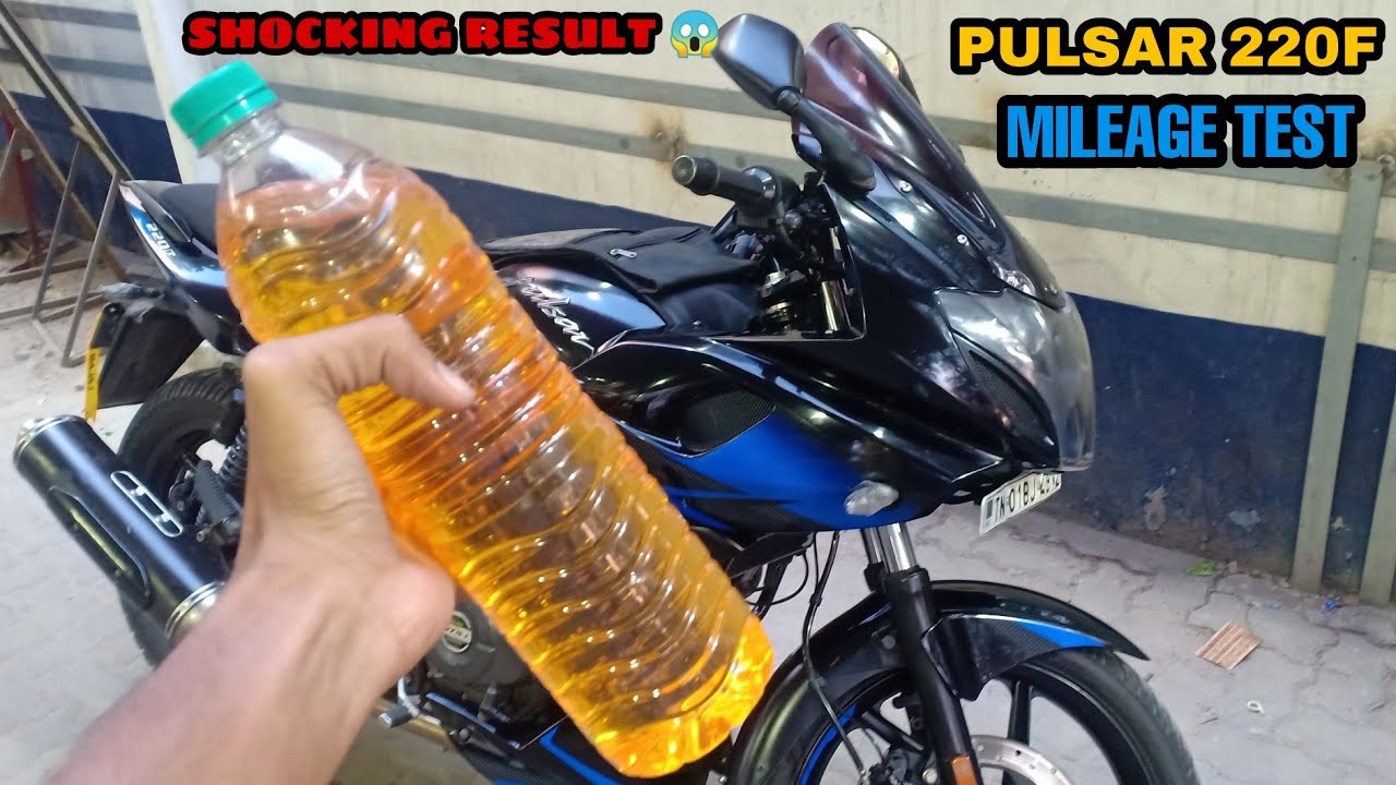 Pulsar 220F Mileage Test Video | Peter Vlogs Tamil