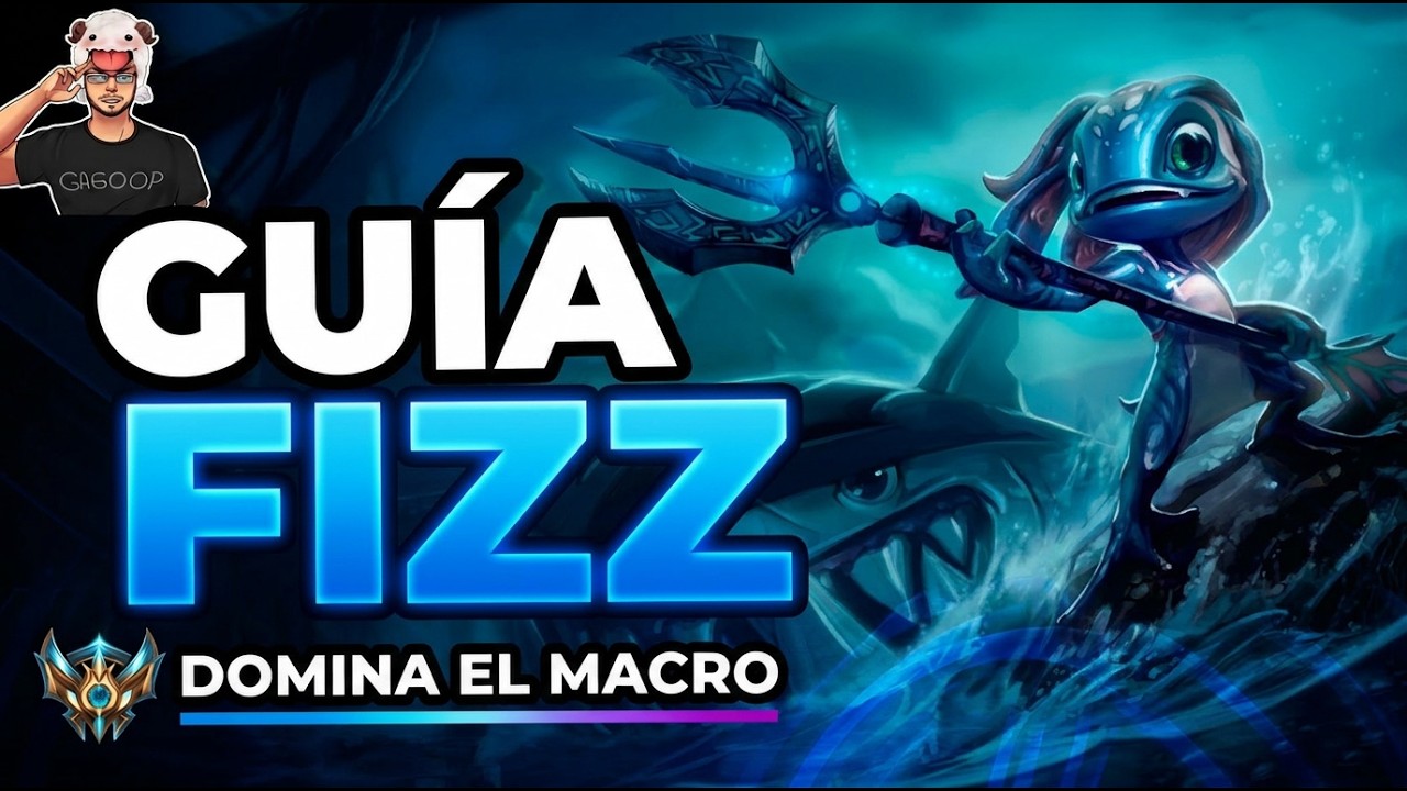 GUÍA FIZZ S12 MID | COMO JUGAR CON FIZZ - COMBOS | HABILIDADES, RUNAS, OBJETOS, COUNTERS | 12.5
