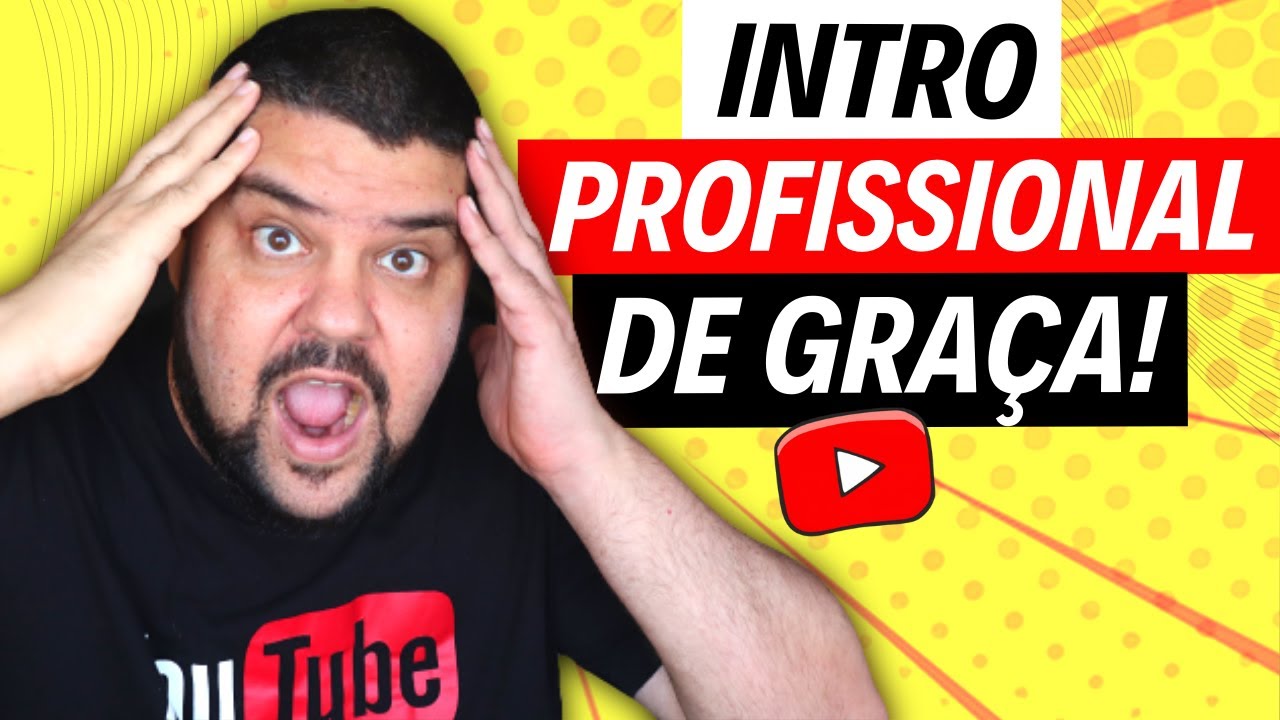 Como CRIAR INTRO PROFISSIONAL para YouTube GR&Aacute;TIS - tutorial PLACEIT | Canal Upload