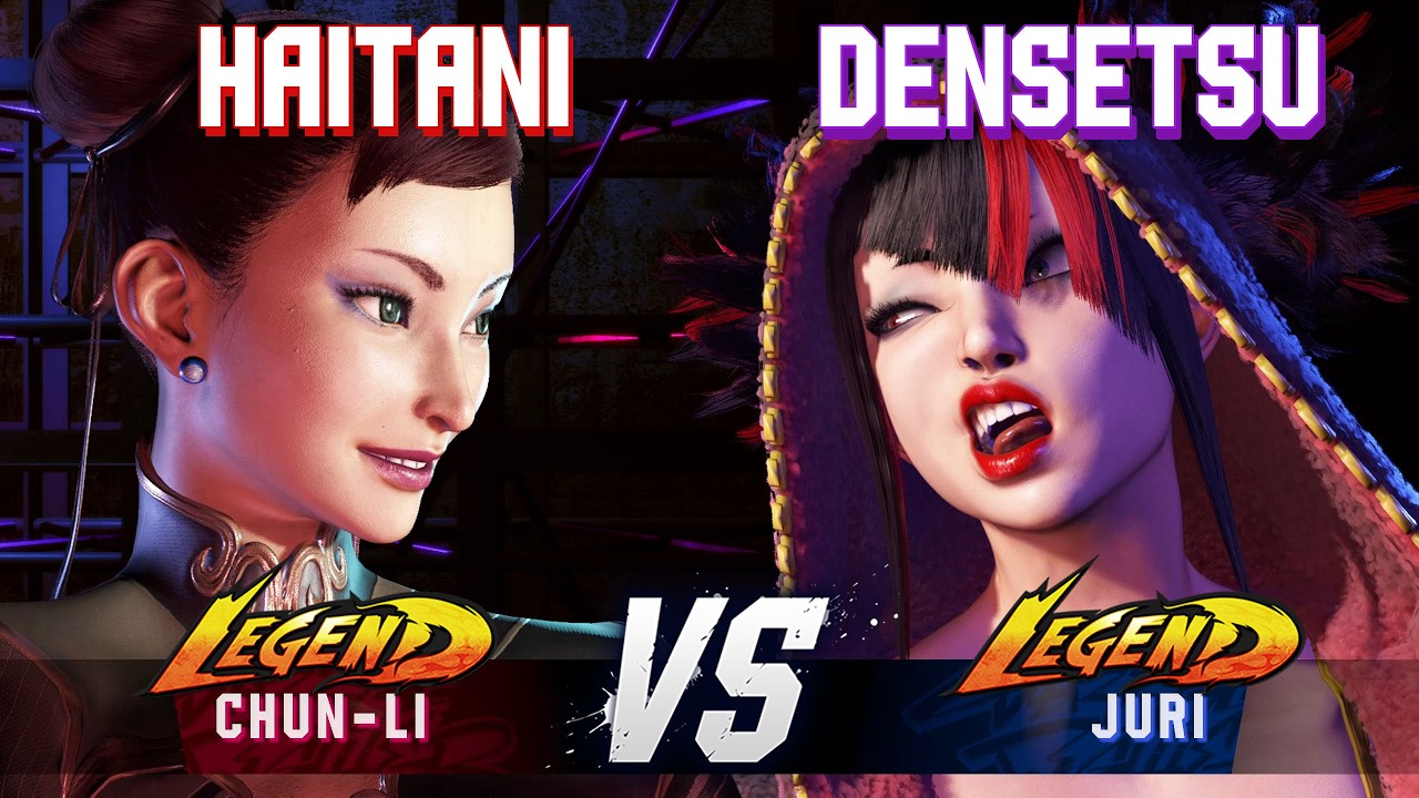 SF6 ▰ HAITANI (Chun-Li) vs DENSETSUSP (Juri) ▰ High Level Gameplay