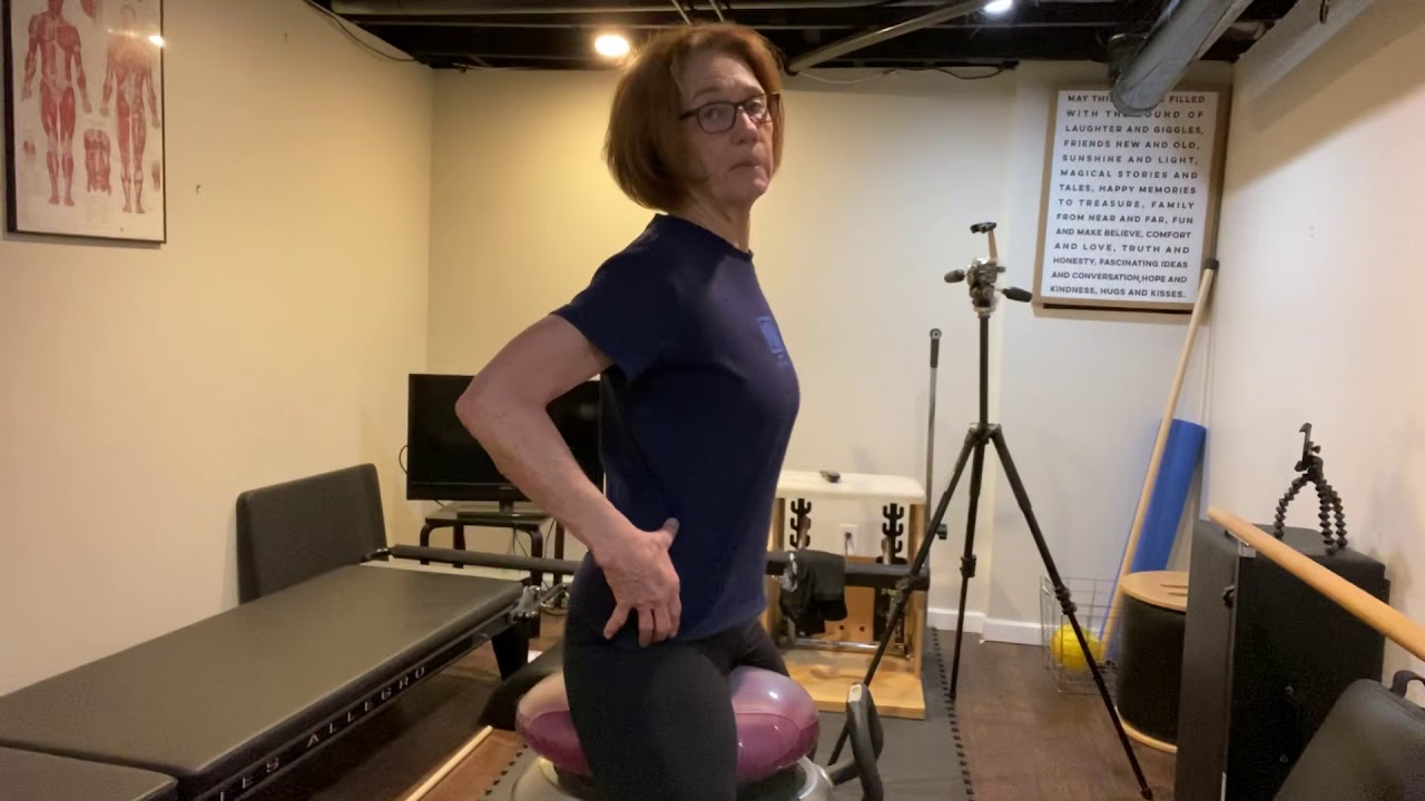 An Intro to Pilates for the Dressage rider on a Mechanical Horse by Kerry Petty